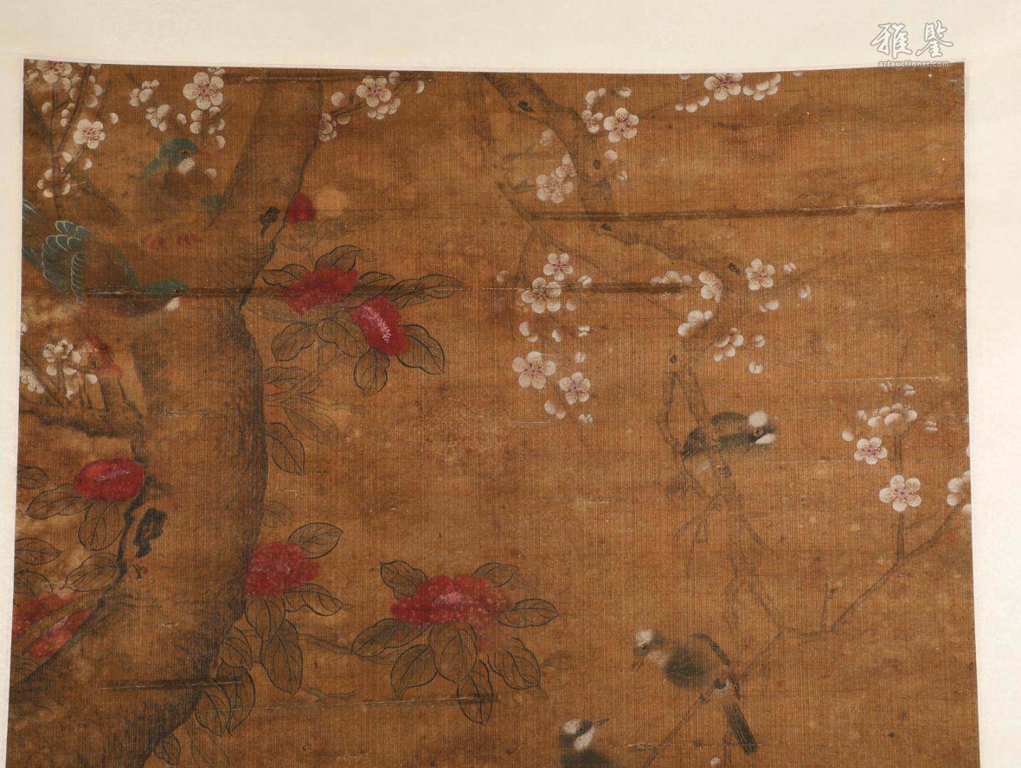 文俶 花鳥圖