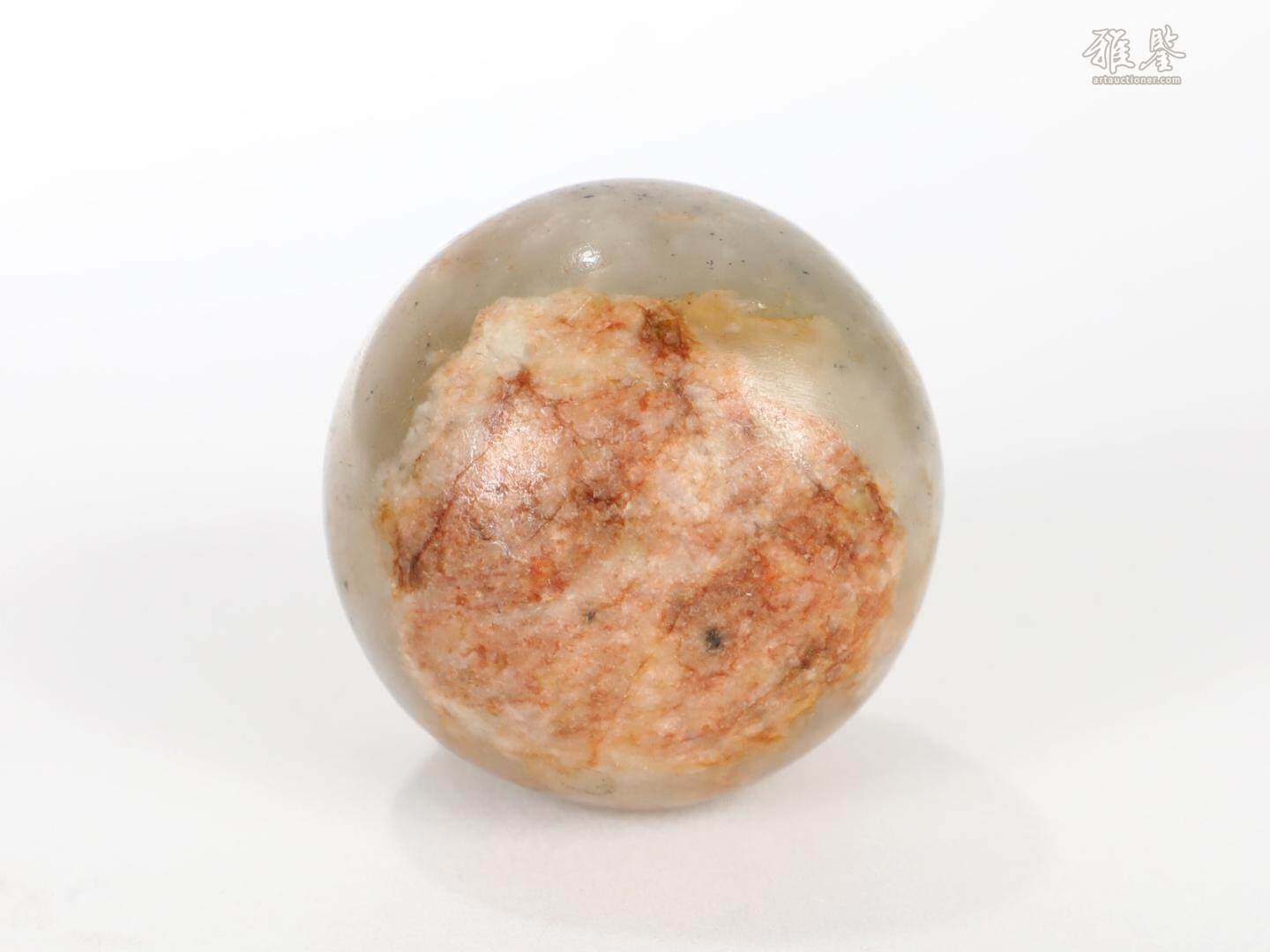 10-13世紀 和田白玉舍利小罐